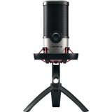 CHERRY UM 6.0 ADVANCED Sort, Sølv Bordmikrofon Sort/Sølv, Bordmikrofon, 24 Bit, 96 kHz, 120 dB, Kardioide/retningsuafhængig mikrofon, Ledningsført
