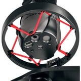 CHERRY UM 6.0 ADVANCED Sort, Sølv Bordmikrofon Sort/Sølv, Bordmikrofon, 24 Bit, 96 kHz, 120 dB, Kardioide/retningsuafhængig mikrofon, Ledningsført