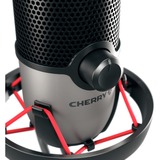 CHERRY UM 6.0 Advanced, Mikrofon Sort/Sølv