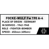 COBI Focke-Wulf Fw 190 A-4, Bygge legetøj 