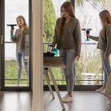 Cecotec Conga Rockstar 3700 Glass, Vinduesrenser grå/Sort