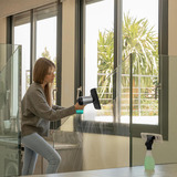 Cecotec Conga Rockstar 3700 Glass, Vinduesrenser grå/Sort