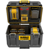 DEWALT ToughSystem 2.0 Opladerboks, Ladestation Sort