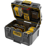 DEWALT ToughSystem 2.0 Opladerboks, Ladestation Sort