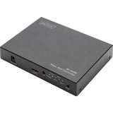 Digitus 4K HDMI Videovæg-processor, 2x2, HDMI splitter Sort