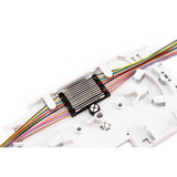 Digitus LWL crimpsplejsbeskyttelse, med telekomtilladelse TS0338/96, Kabelføring Sølv