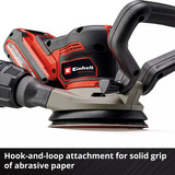 EINHELL Professionel batteri-excentersliber TP-RS 18/32 Li BL-Solo, 18 volt, Tilfældige rystepudser Rød/Sort