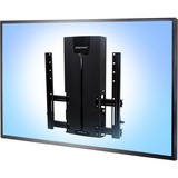 Ergotron 61-128-085 skærmbeslag og -stativer 160 cm (63") Sort Væg, Wall Mount Sort, 31,8 kg, 116,8 cm (46"), 160 cm (63"), Højdejustering, Sort
