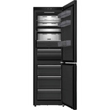 Hisense RB5K330GSFC Fritstående 330 L C Sort, Rustfrit stål, Køleskab / fryser Sort, 330 L, No Frost (køleskab), SN-T, 10 kg/24t, C, Sort, Rustfrit stål
