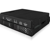 Icy Dock MB902SPR-B R1, Indramning Sort