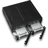 Icy Dock MB902SPR-B R1, Indramning Sort
