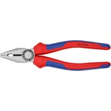 KNIPEX 03 02 200 Lineman's tænger tang, Kombination tænger Blå, Lineman's tænger, 1,6 cm, Stål, Vinyl, Blå/rød, 20 cm