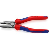 KNIPEX 03 02 200 Lineman's tænger tang, Kombination tænger Blå, Lineman's tænger, 1,6 cm, Stål, Vinyl, Blå/rød, 20 cm