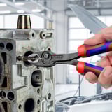 KNIPEX TwinGrip frontgrebstang 82 02 200, Gripper Rød/Blå