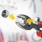 KNIPEX TwinGrip frontgrebstang 82 02 200, Gripper Rød/Blå