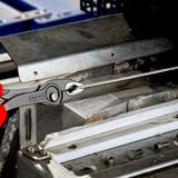 KNIPEX TwinGrip frontgrebstang 82 02 200, Gripper Rød/Blå