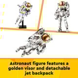 LEGO Astronaut Byggeklodser, Bygge legetøj Byggesæt, 9 År, Plast, 647 stk, 942 g