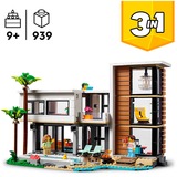 LEGO Creator Moderne hus, Bygge legetøj Byggesæt, 9 År, Plast, 939 stk, 1,9 kg