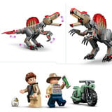 LEGO Jurassic World Flugt fra Spinosaurus, Bygge legetøj Byggesæt, 9 År, Plast, 820 stk, 810 g