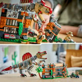 LEGO Jurassic World Flugt fra Spinosaurus, Bygge legetøj Byggesæt, 9 År, Plast, 820 stk, 810 g