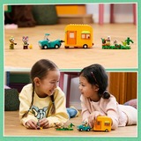 LEGO Leif med campingvogn og havebutik, Bygge legetøj Byggesæt, 7 År, Plast, 263 stk, 405 g