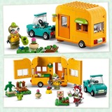 LEGO Leif med campingvogn og havebutik, Bygge legetøj Byggesæt, 7 År, Plast, 263 stk, 405 g