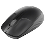 Logitech M190 mus Ambidextrous RF trådløst Optisk 1000 dpi Sort/antracit, Ambidextrous, Optisk, RF trådløst, 1000 dpi, Kul