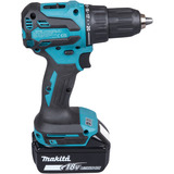 Makita Batteri slagboremaskine DHP490Z, 18 Volt, Slagborer skruemaskine Blå/Sort