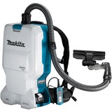 Makita DVC660Z støvsuger 5,5 L Tromle vakuum Dry 95 W Støvpose, Gulv støvsuger Hvid/Blå, 95 W, Tromle vakuum, Dry, Støvpose, 5,5 L, HEPA