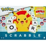 Mattel Scrabble Pokémon, Brætspil Games Scrabble Pokémon, Brætspil, Word, 8 År, Familiespil