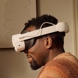 Meta Elite-rem med batteri til Meta Quest, Bælte remme Hvid