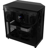 NZXT CC-H61FB-01, Towerkabinet Sort