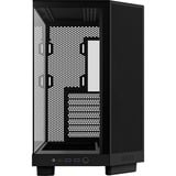 NZXT H6 Flow, Towerkabinet Sort