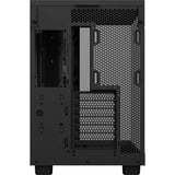 NZXT H6 Flow, Towerkabinet Sort