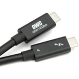 NewerTech Thunderbolt 4 / USB-C kabel Sort