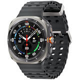 SAMSUNG Galaxy Watch Ultra 3,81 cm (1.5") AMOLED 47 mm Digital 480 x 480 pixel Berøringsskærm 4G Sølv, Titanium Wi-Fi GPS (satellit), SmartWatch 3,81 cm (1.5"), AMOLED, Berøringsskærm, 64 GB, GPS (satellit), 60,5 g
