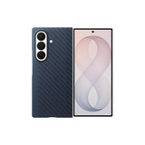 Samsung Carbon Magnet Etui, Mobiltelefon Cover mørkeblå