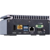 Shuttle Edge PC SPCEL03 0,46L størrelse PC Sort x6413E Intel® SoC BGA 1493 1,5 GHz, Barebone mørk grå, 0,46L størrelse PC, Mini PC barebone, Intel® SoC, BGA 1493, DDR4-SDRAM, SATA