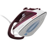 Tefal EasyGliss Plus FV5714 strygejern Tør & dampstrygejern Durilium strygesål 2400 W Bordeaux, Hvid Hvid/Violet, Tør & dampstrygejern, Durilium strygesål, 2 m, 190 g/min, Bordeaux, Hvid, 45 g/min