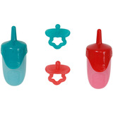 ZAPF Creation BABY born® Lille Flaske & Sutter 36cm, Dukke tilbehør 