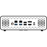 ZOTAC ZBOX-CI669NANO-BE, Barebone Sort/Hvid