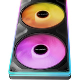 be quiet! Light Wings Pro IO 420mm Reverse, Sag fan Sort