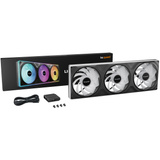 be quiet! Light Wings Pro IO 420mm Reverse, Sag fan Sort