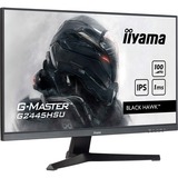 iiyama G2445HSU-B2, Gaming Skærm Sort (mat)