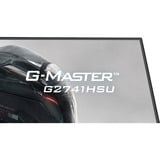 iiyama G-MASTER G2741HSU-B1 computerskærm 68,6 cm (27") 1920 x 1080 pixel Fuld HD Sort, Gaming Skærm Sort (mat), 68,6 cm (27"), 1920 x 1080 pixel, Fuld HD, Sort