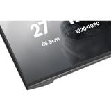 iiyama G-MASTER G2741HSU-B1 computerskærm 68,6 cm (27") 1920 x 1080 pixel Fuld HD Sort, Gaming Skærm Sort (mat), 68,6 cm (27"), 1920 x 1080 pixel, Fuld HD, Sort