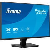 iiyama ProLite X2491HS-B1, LED-skærm Sort (mat)