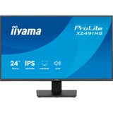 iiyama ProLite X2491HS-B1, LED-skærm Sort (mat)