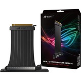 ASUS 90DC0080-B09000 intern strømkabel 0,2 m Sort, 0,2 m, PCI-E x16 (Gen 3.0), PCI-E x16 (Gen 3.0), Lige, Lige, 90°