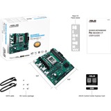 ASUS PRO B650M-CT-CSM AMD B650 Sokkel AM5 micro ATX, Bundkort Grøn, AMD, Sokkel AM5, AMD Ryzen 7000 Series, Sokkel AM5, DDR5-SDRAM, 128 GB